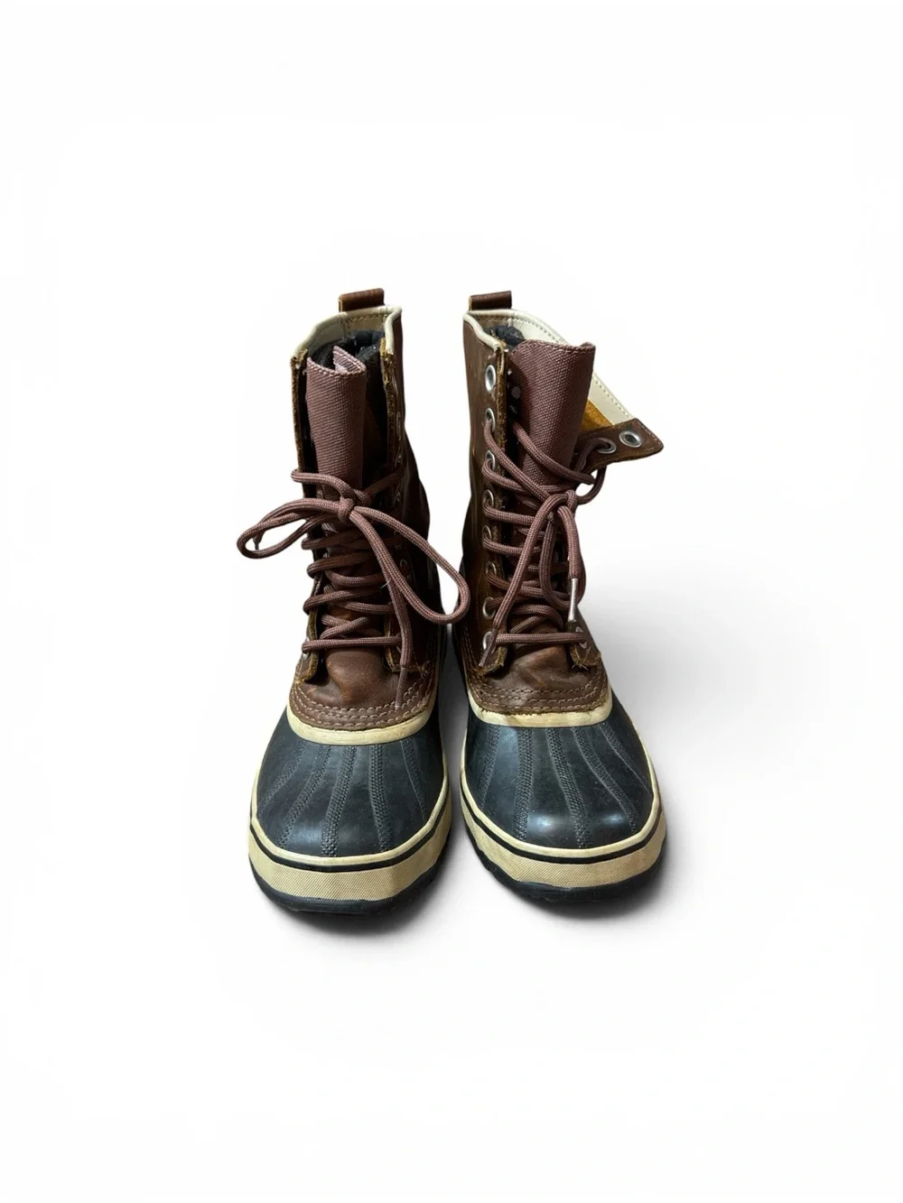 Sorel 1964 Premium Waterproof Leather Lined Duck Boots Womens Size 7